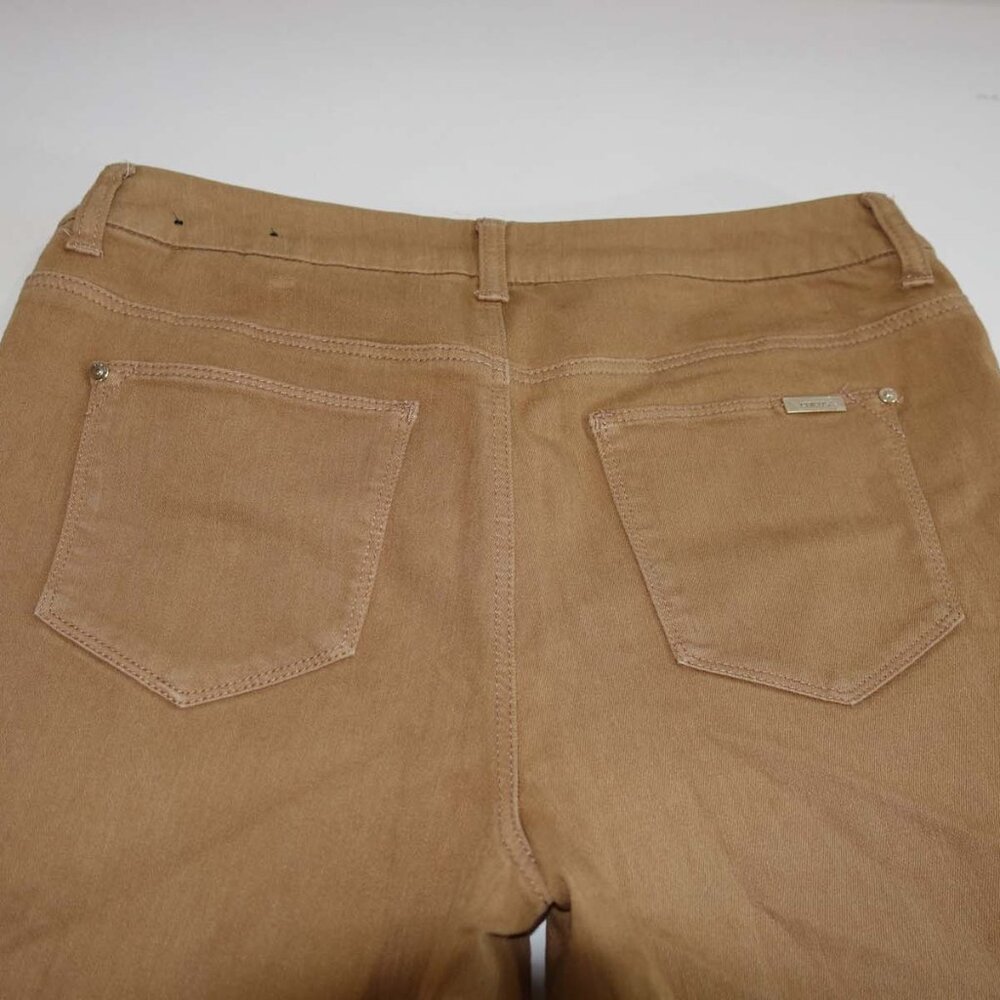 Chico's Women's So Slimming Girlfriend Ankle Jeans Size 0 / 4 Brown Stretch - Picture 6 of 6